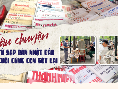 Câu chuyện từ sạp bán nhật báo cuối cùng còn sót lại 