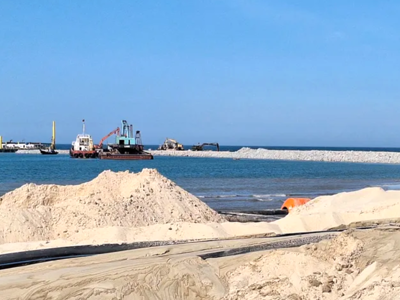 Quảng Trị siết chặt quản lý khoáng sản phát sinh từ dự án cảng Mỹ Thủy