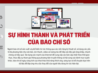 Sự hình thành và phát triển của báo chí số