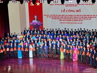 Thành phố Hồ Chí Minh công bố 168 Bí thư phường, xã, đặc khu