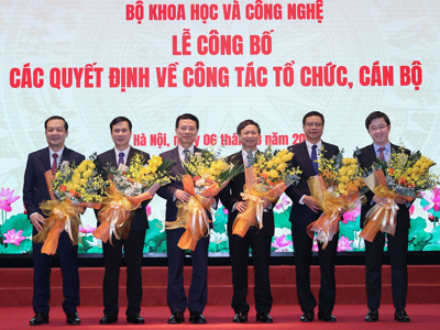 Phân công nhiệm vụ ban lãnh đạo Bộ Khoa học và Công nghệ