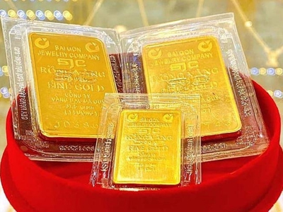 Giá vàng miếng SJC tăng mạnh nhất kể từ giữa tháng 6/2025