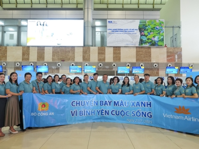  “Chuyến bay màu xanh - Vì bình yên cuộc sống 2025” - Chương trình đồng hành giữa Vietnam Airlines và Bộ Công an