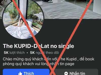 Sử dụng trang Fanpage giả mạo để lừa đảo chiếm đoạt tiền đặt cọc phòng nghỉ của khách du lịch 