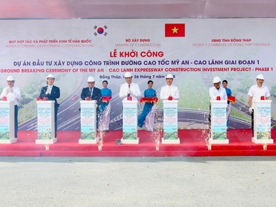 Khởi công giai đoạn 1 cao tốc Mỹ An - Cao Lãnh hơn 6.000 tỷ đồng