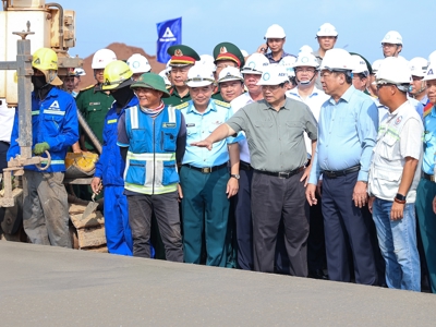 Thủ tướng lần thứ 8 kiểm tra hiện trường dự án sân bay Long Thành