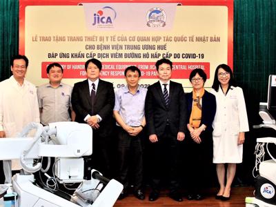 JICA hỗ trợ gần 11 tỷ đồng phòng chống dịch Covid 19 tại miền Trung 