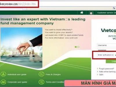 Vietcombank liên tiếp cảnh báo giao dịch giả mạo