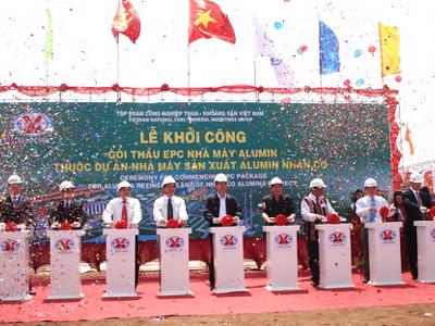 Tính toán lại hiệu quả nhà máy alumin Nhân Cơ