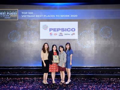 PepsiCo Foods Việt Nam tiếp tục nằm trong top 10 nơi làm việc tốt nhất Việt Nam