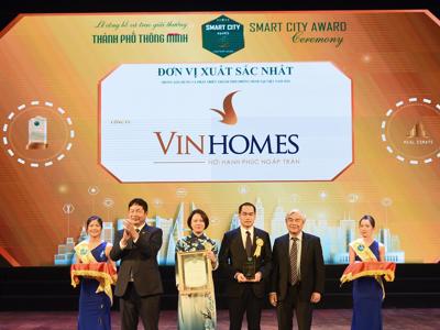 Vinhomes Ocean Park đạt giải thưởng của “Thành phố thông minh 2020”