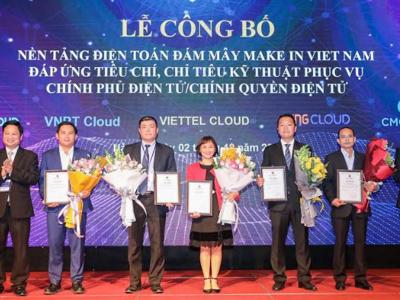Công bố 5 nền tảng điện toán đám mây Make in Việt Nam