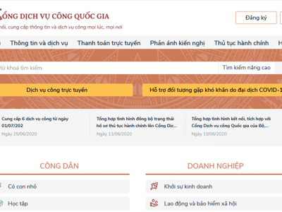 Thủ tục cấp giấy phép xây nhà, thông tin quy hoạch lên Cổng Dịch vụ công Quốc gia
