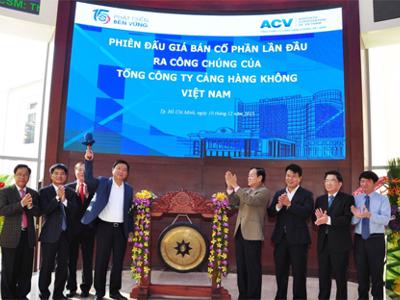 Thu về hơn 1.100 tỷ đồng từ thương vụ IPO ACV