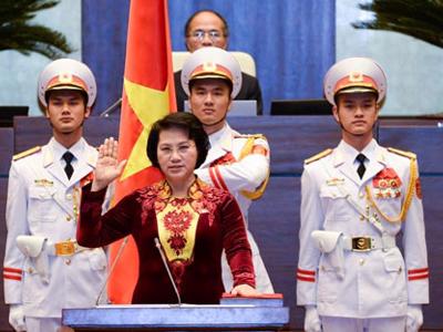 Bà Nguyễn Thị Kim Ngân, nữ Chủ tịch Quốc hội đầu tiên