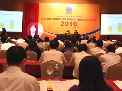 PVI công bố lãi gần 100 tỷ đồng trong quý 1/2010