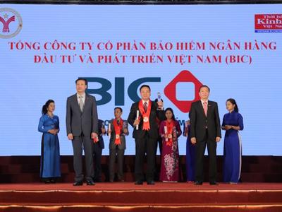 BIC đứng trong Top 100 Thương hiệu mạnh nhất Việt Nam năm 2016