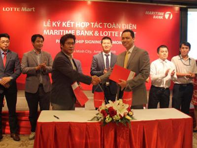 Maritime Bank cung cấp giải pháp tài chính toàn diện cho Lotte Mart