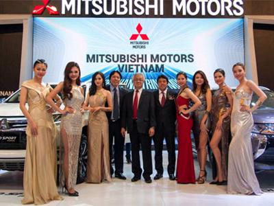 Mitsubishi gây ấn tượng với khách tham dự VMS 2016