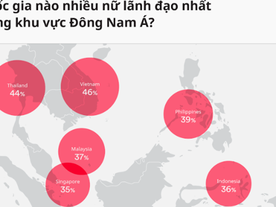 Nữ giới lãnh đạo ngành thương mại điện tử, Việt Nam cao nhất Đông Nam Á