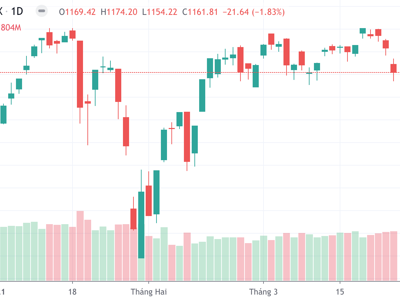 Cổ phiếu bị "dập" tơi tả, VN-Index bay hơn 21 điểm