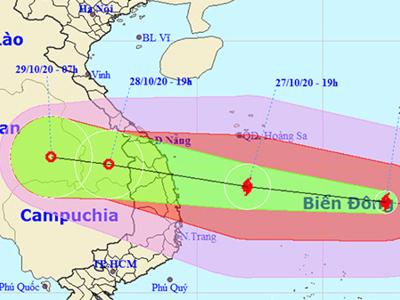 Thủ tướng thành lập Ban Chỉ đạo tiền phương ứng phó bão số 9