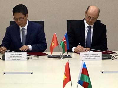 Việt Nam-Azerbaijan đẩy mạnh hợp tác chiến lược về năng lượng