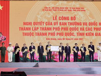 Thành lập thành phố biển đảo đầu tiên