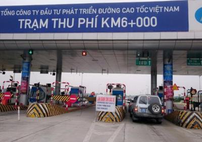 Tháo dỡ trạm thu phí Đại Xuyên tuyến cao tốc Cầu Giẽ - Ninh Bình