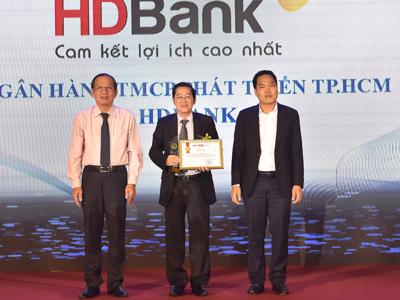 HDBank tiếp tục nhận giải “Ngân hàng tài trợ tín dụng xanh tốt nhất”