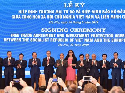 Việt Nam - EU chính thức ký kết Hiệp định Thương mại tự do