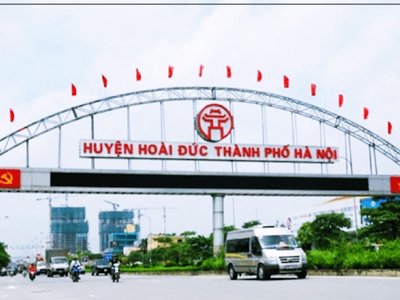 Hoài Đức sẽ lên quận từ năm 2020