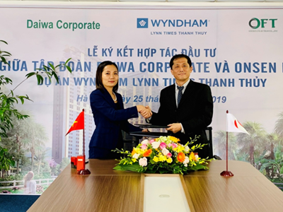 Tập đoàn Daiwa Corporate đăng ký nhận chuyển nhượng 500 căn hộ khách sạn khoáng nóng Thanh Thủy