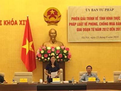 "Tiền hỗ trợ nạn nhân mua bán người chỉ đủ cầm hơi"