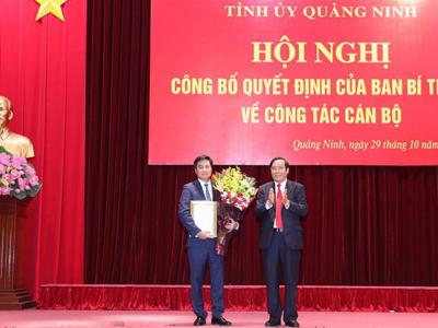 Thứ trưởng Bộ Xây dựng làm Phó bí thư Quảng Ninh