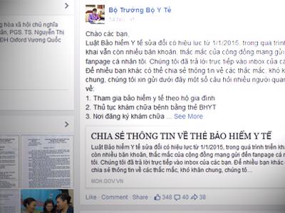 Từ “email Chủ tịch” đến “fanpage Bộ trưởng”