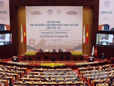 Khai mạc IPU 132: Việt Nam nêu thông điệp về biển Đông