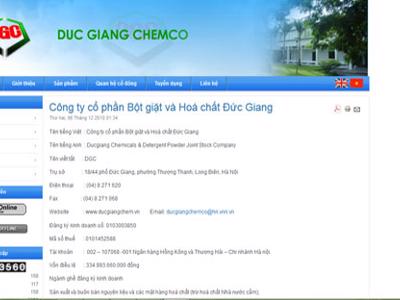 Hóa chất Đức Giang chào sàn HNX với giá 30.000 đồng