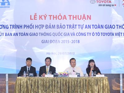 Toyota Việt Nam phối hợp đảm bảo an toàn giao thông