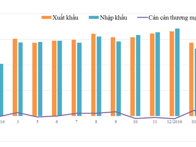 Kim ngạch xuất nhập khẩu vọt lên hơn 55 tỷ USD sau 2 tháng