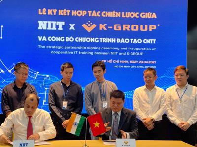 K-Group hợp tác NIIT đào tạo AI, IoT để giải “cơn khát” nhân lực công nghệ  thông tin