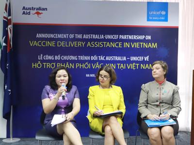 13,5 triệu Đô la Australia hỗ trợ phân phối vaccine Covid-19 tại Việt Nam 