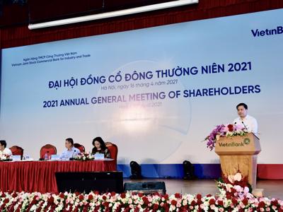 Lãi quý 1 lớn, VietinBank vẫn thận trọng với lợi nhuận 2021