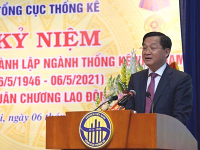 Phó Thủ tướng Lê Minh Khái: tiếp tục nâng cao chất lượng thông tin thống kê, nhất là dự báo về tình hình kinh tế vĩ mô  