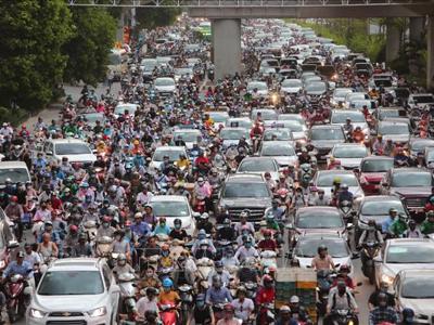 Xóa 10 điểm "đen " về ùn tắc giao thông tại Hà Nội 