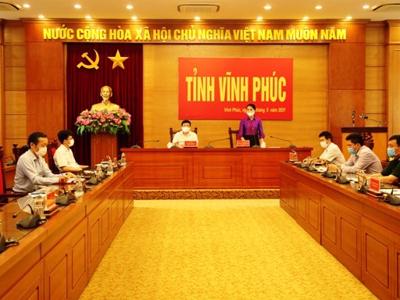 Chống dịch Covid-19, Vĩnh Phúc yêu cầu doanh nghiệp ngừng luân chuyển lao động