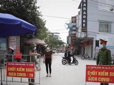 Bắc Giang chuyển sang giãn cách xã hội với huyện Lạng Giang