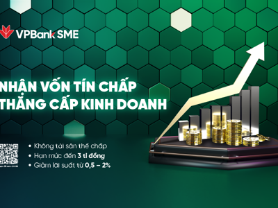 VPBank giảm tới 2% lãi suất, tăng hạn mức vay tín chấp lên 3 tỷ đồng hỗ trợ SME 