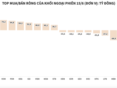 Khối ngoại tập trung gom nhóm cổ phiếu họ “Vin”