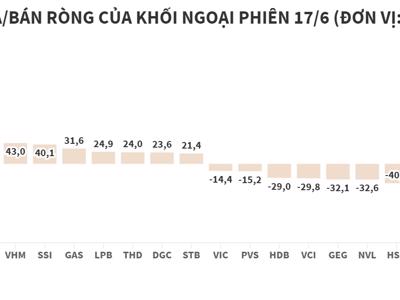 Khối ngoại bán ròng nhẹ trong ngày đáo hạn phái sinh